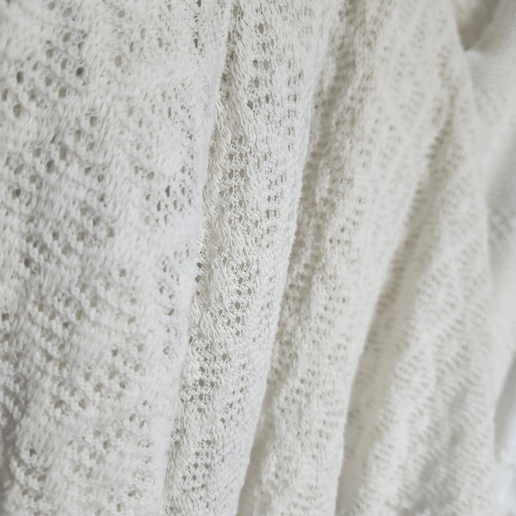 Meadow Rue By Anthropologie,Cream Lace Tunic - Picture 4 of 13